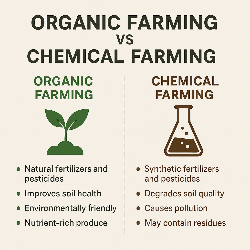 Organic farming Vs Chemical farming